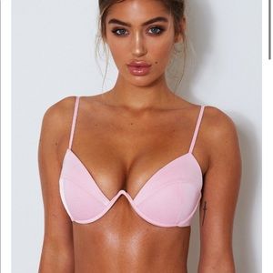 Light Pink White Fox Boutique Bikini 🤍